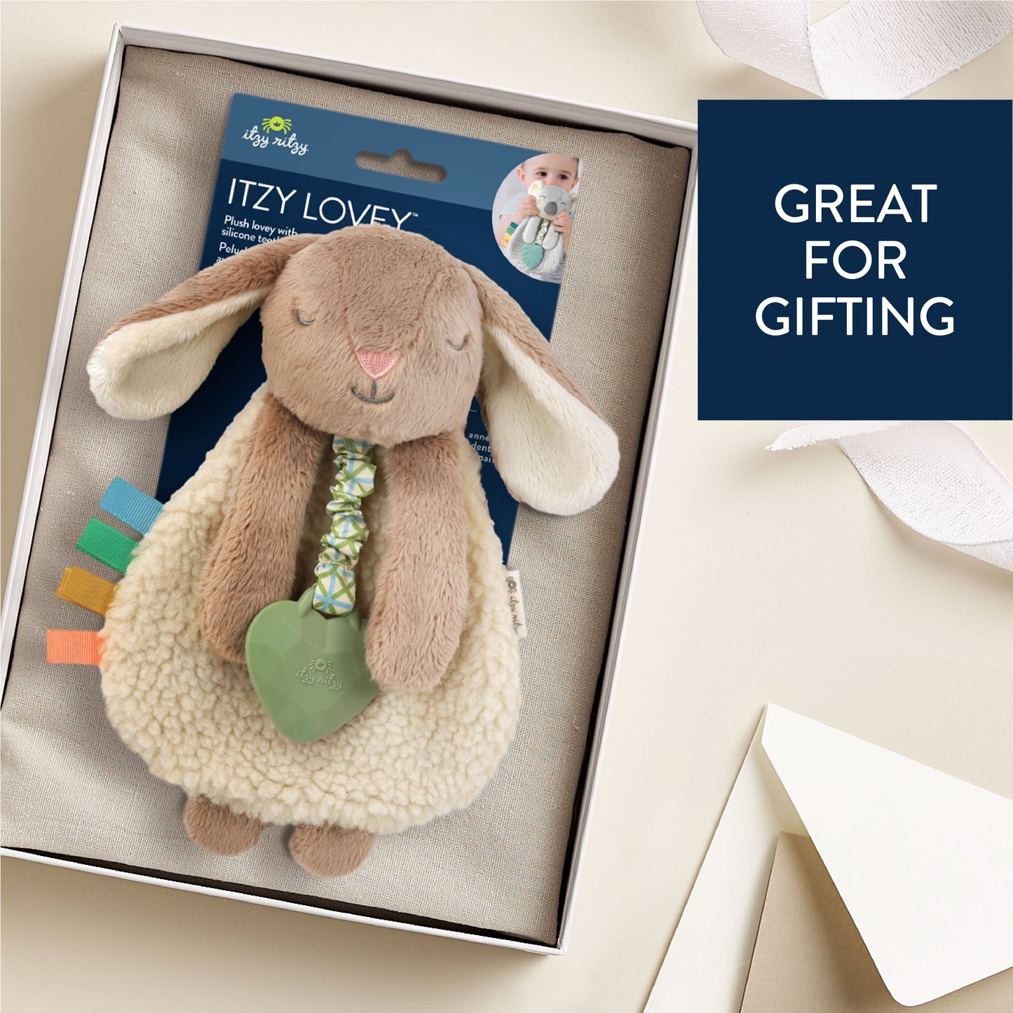Lovey Pal™  Bunny - Taupe