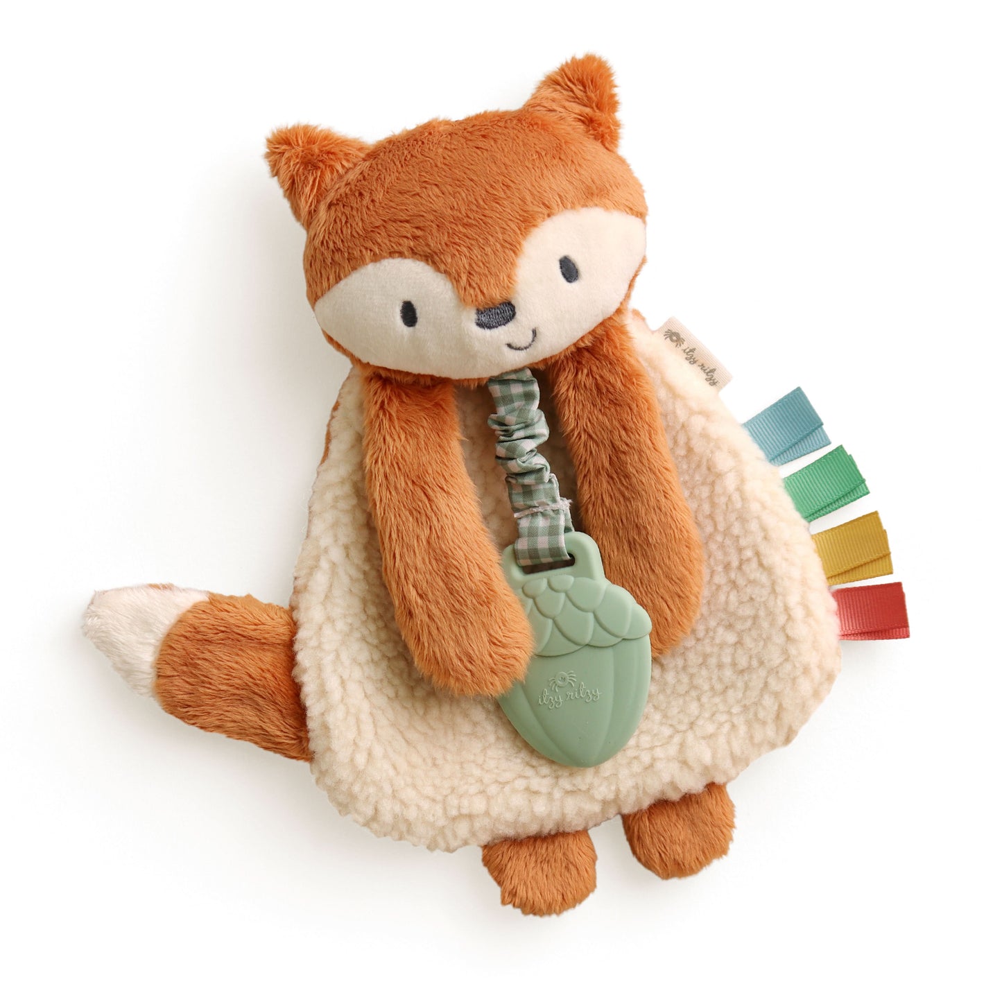 Babylist x Itzy Lovey™ Plush and Teether Toy - Alex the Fox (Babylist Exclusive!)