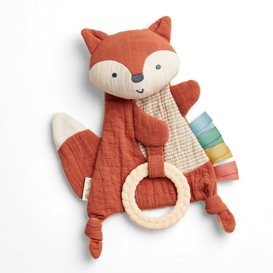 Bitzy Crinkle™ Sensory Crinkle Pal Fox