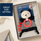Bitzy Crinkle™ Sensory Crinkle Toy with Teether Toy Itzy Ritzy Panda