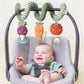 Bitzy Bespoke™ Itzy Bitzy Spiral Car Seat Activity Toy Toy Itzy Ritzy - Veggie