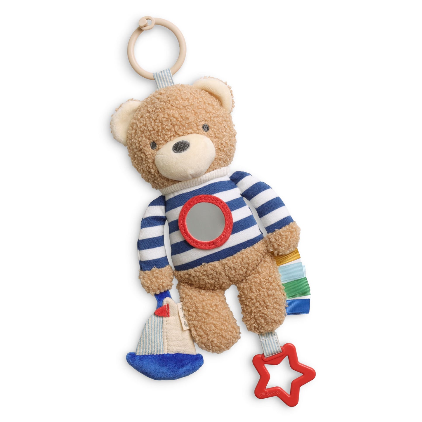 Bitzy Traveler™ Developmental Sensory Theo the Nautical Bear