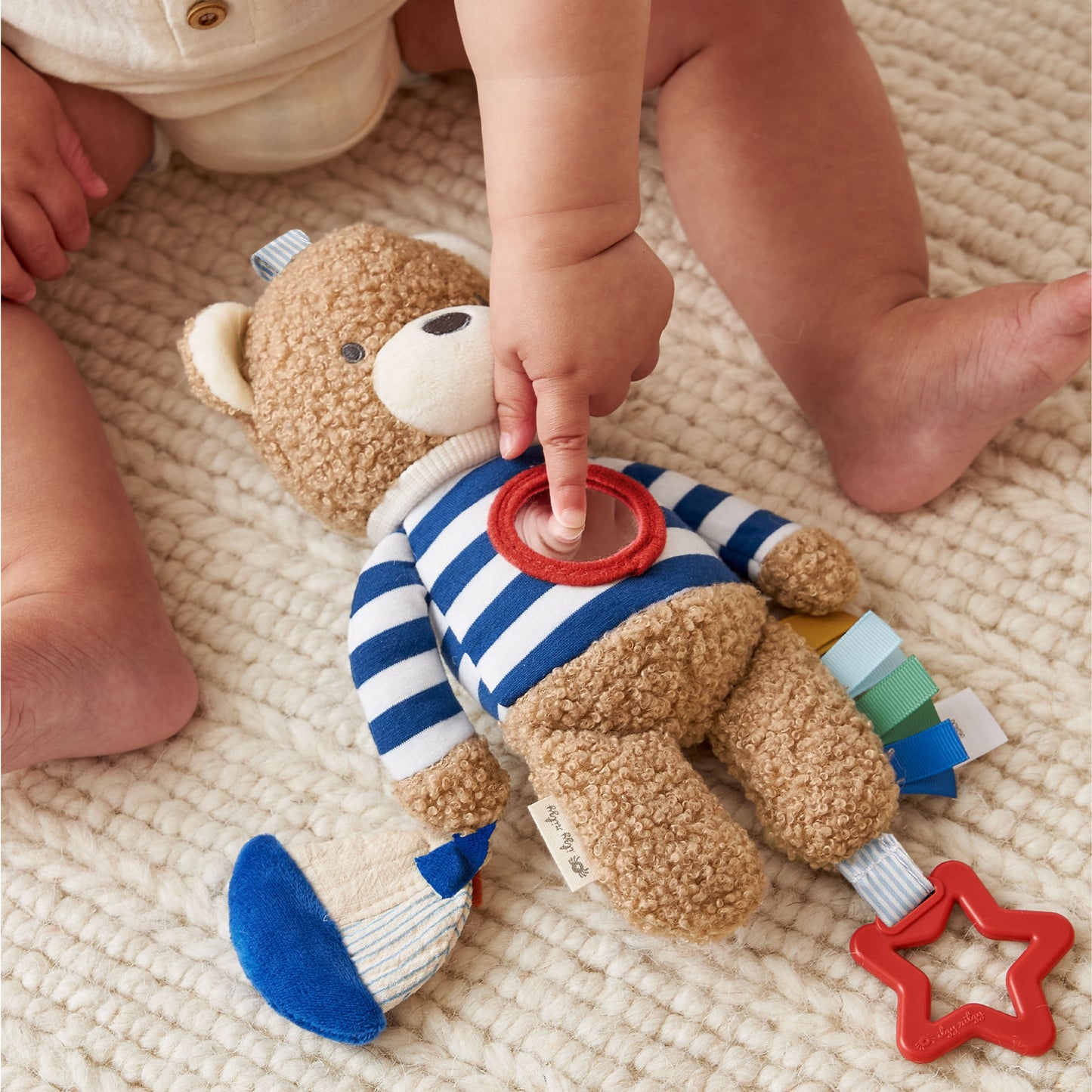 Bitzy Traveler™ Developmental Sensory Theo the Nautical Bear