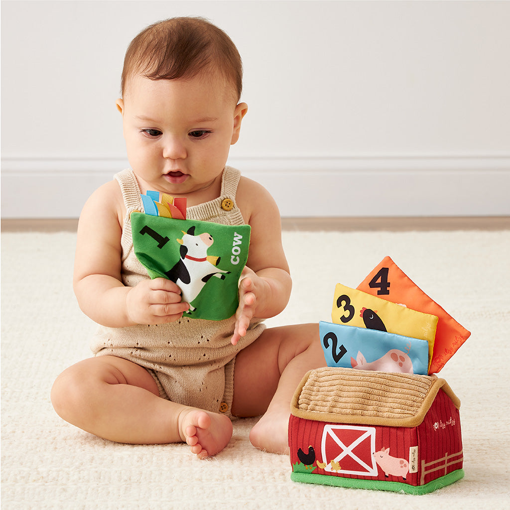 Itzy Sensory Scarves Farm Friends