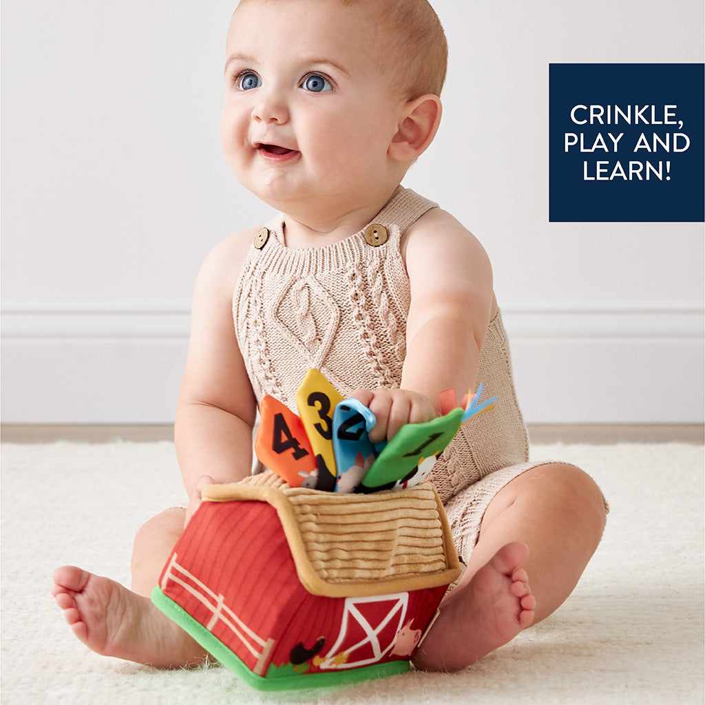 Itzy Sensory Scarves Farm Friends