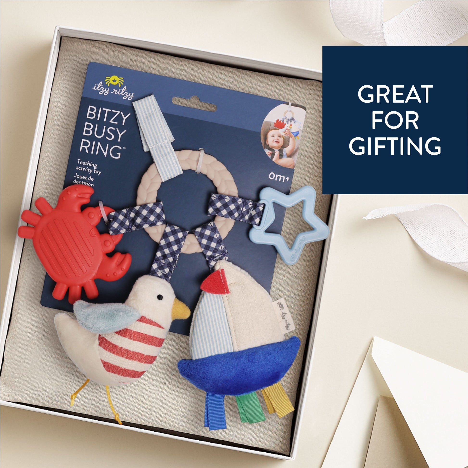 Bitzy Busy Ring™ Nautical