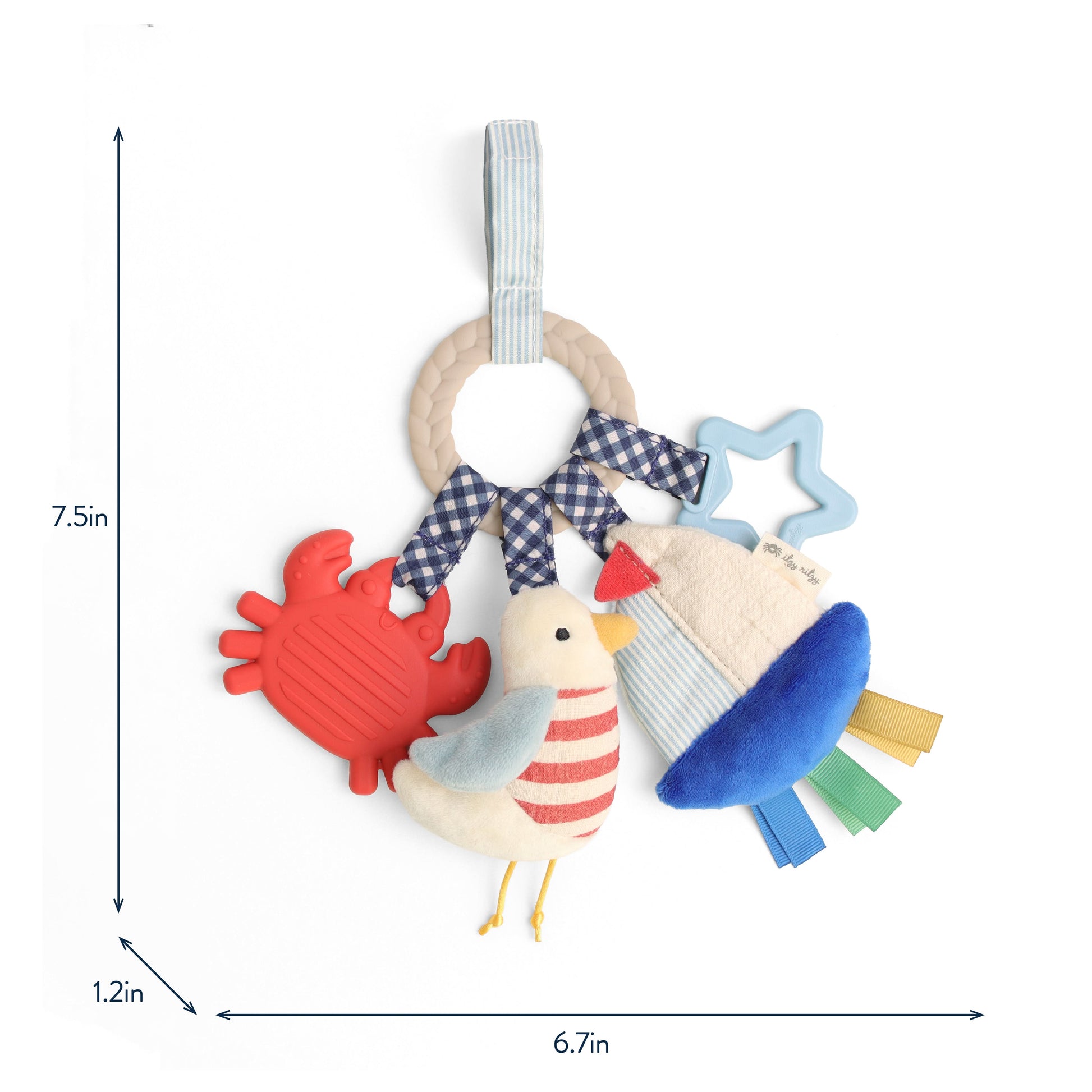 Bitzy Busy Ring™ Nautical