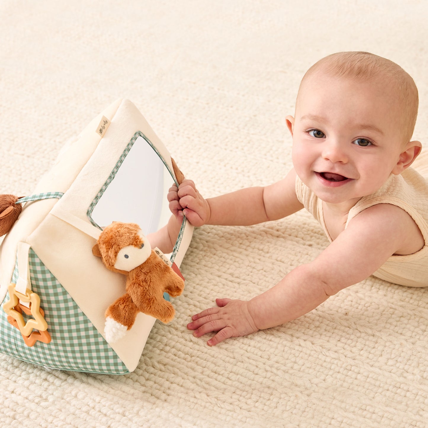 Babylist x Itzy™ Tummy Time Mirror - Alex the Fox (Babylist Exclusive!)