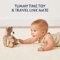 Itzy Bitzy Mirror™ Sensory Tummy Time Mirror - Theo the Bear