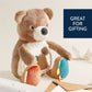 Itzy Bitzy Mirror™ Sensory Tummy Time Mirror - Theo the Bear
