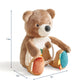 Itzy Bitzy Mirror™ Sensory Tummy Time Mirror - Theo the Bear