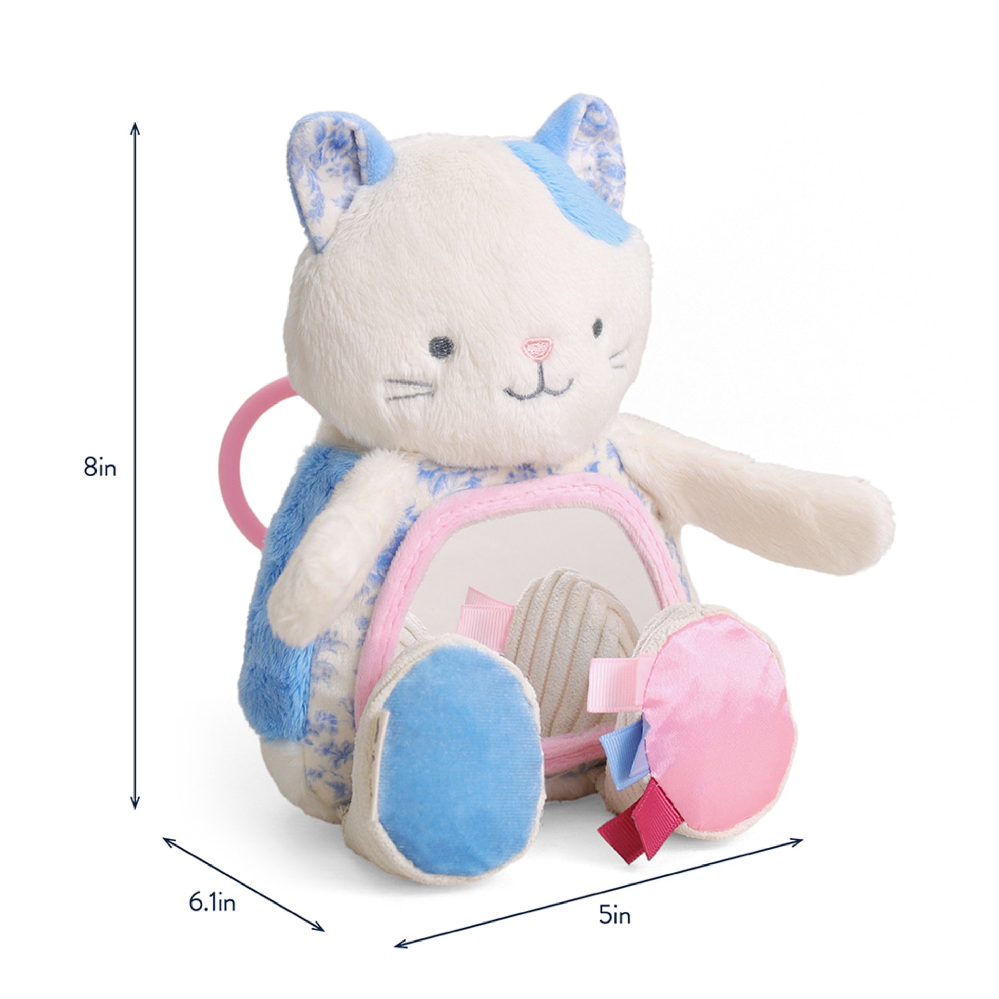 Tummy Time Mirror - Kinsley the Kitty