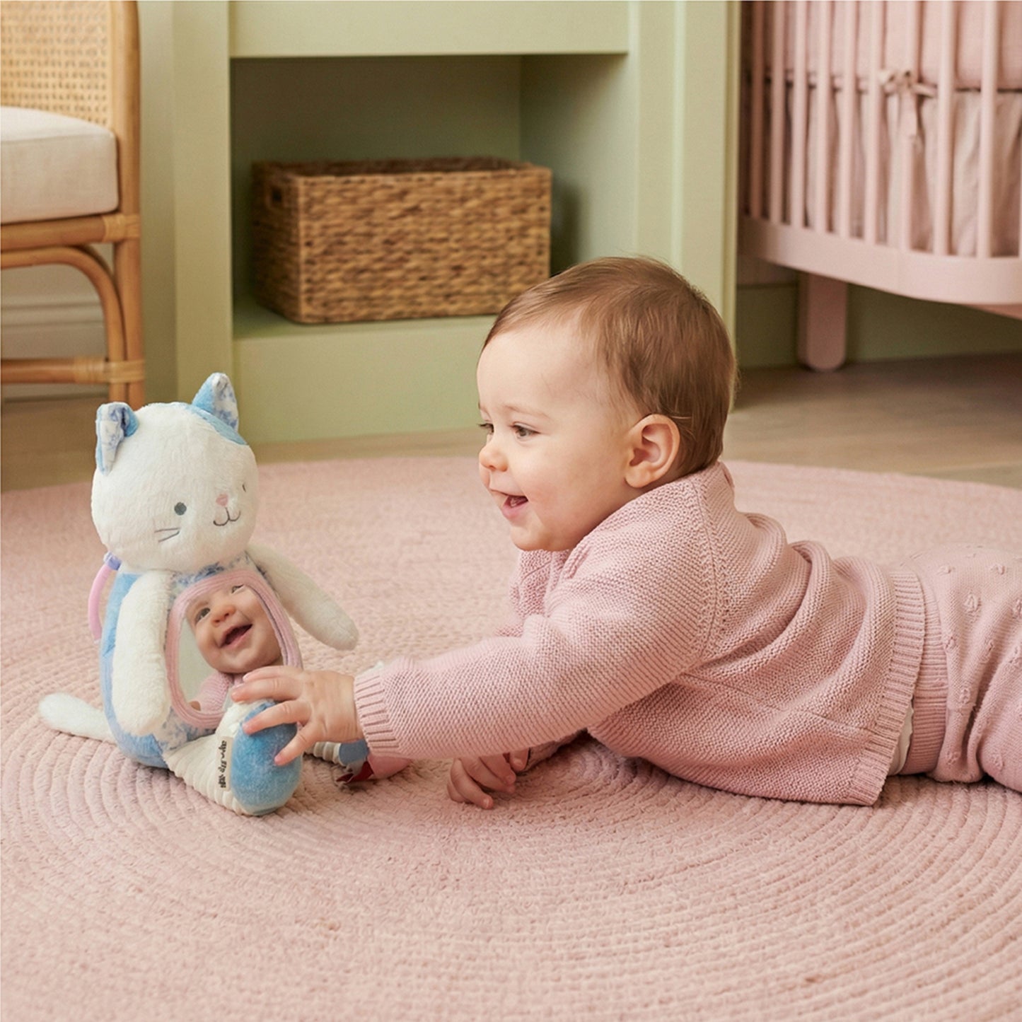 Itzy Bitzy Mirror™ Sensory Tummy Time Mirror