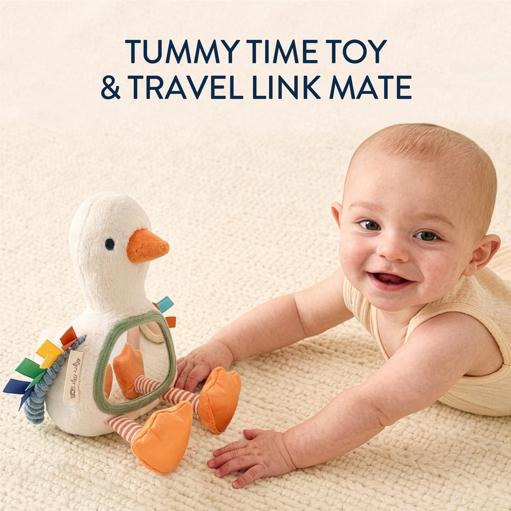 Gracie the Goose Tummy Time Mirror