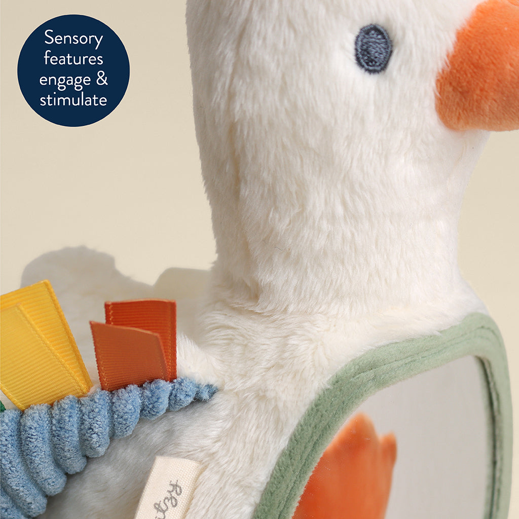Gracie the Goose Tummy Time Mirror