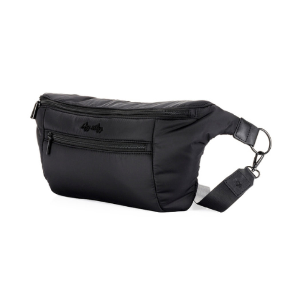 Itzy Ritzy Pack Fanny Pack & Crossbody Diaper Bag | Black