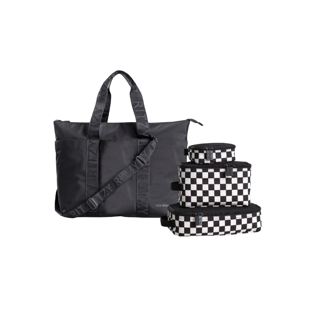 Belong Parent Tote & Organizer Bundle - Black