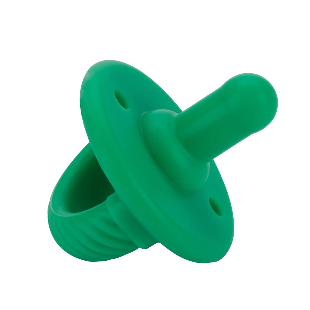 Sweetie Soother™ - Pacifier 2-Pack Itzy Ritzy Hero Blue and Clover Cables