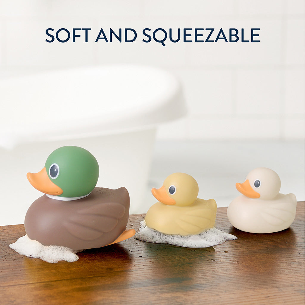 Itzy Ducky Family™ Bath Toy Set Mallard Family
