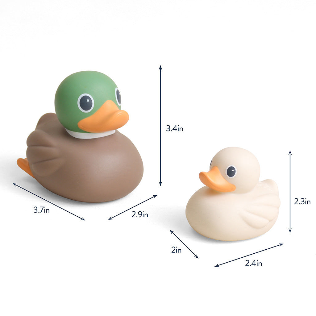 Itzy Ducky Family™ Bath Toy Set Mallard Family