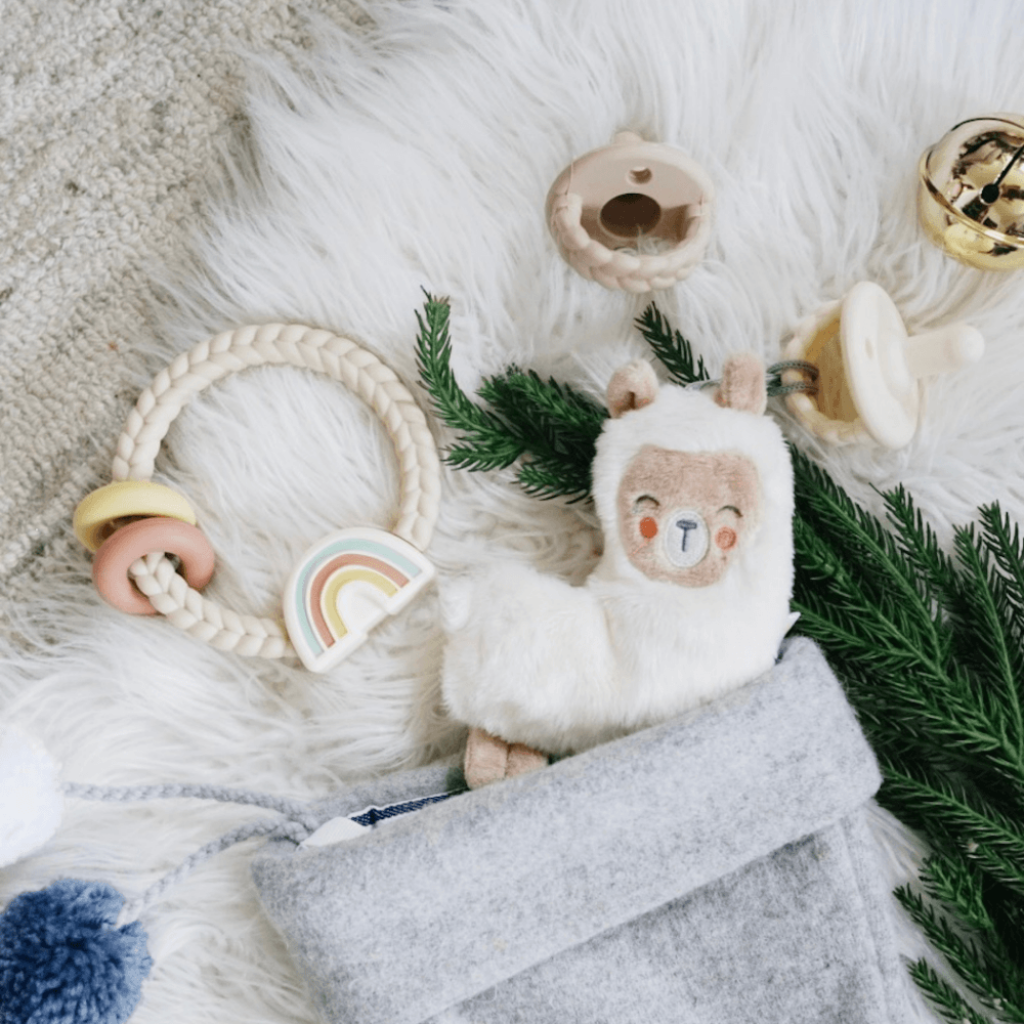 Sweetie Soother™ - Pacifier 2-Pack Itzy Ritzy - Buttercream and Toast Braids