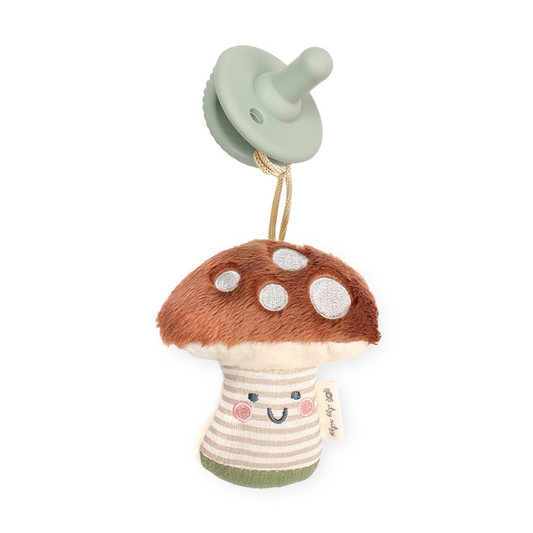 Sweetie Pal™ - Pacifier & Stuffed Animal Sweetie Pal™ Itzy Ritzy® Peyton the Mushroom