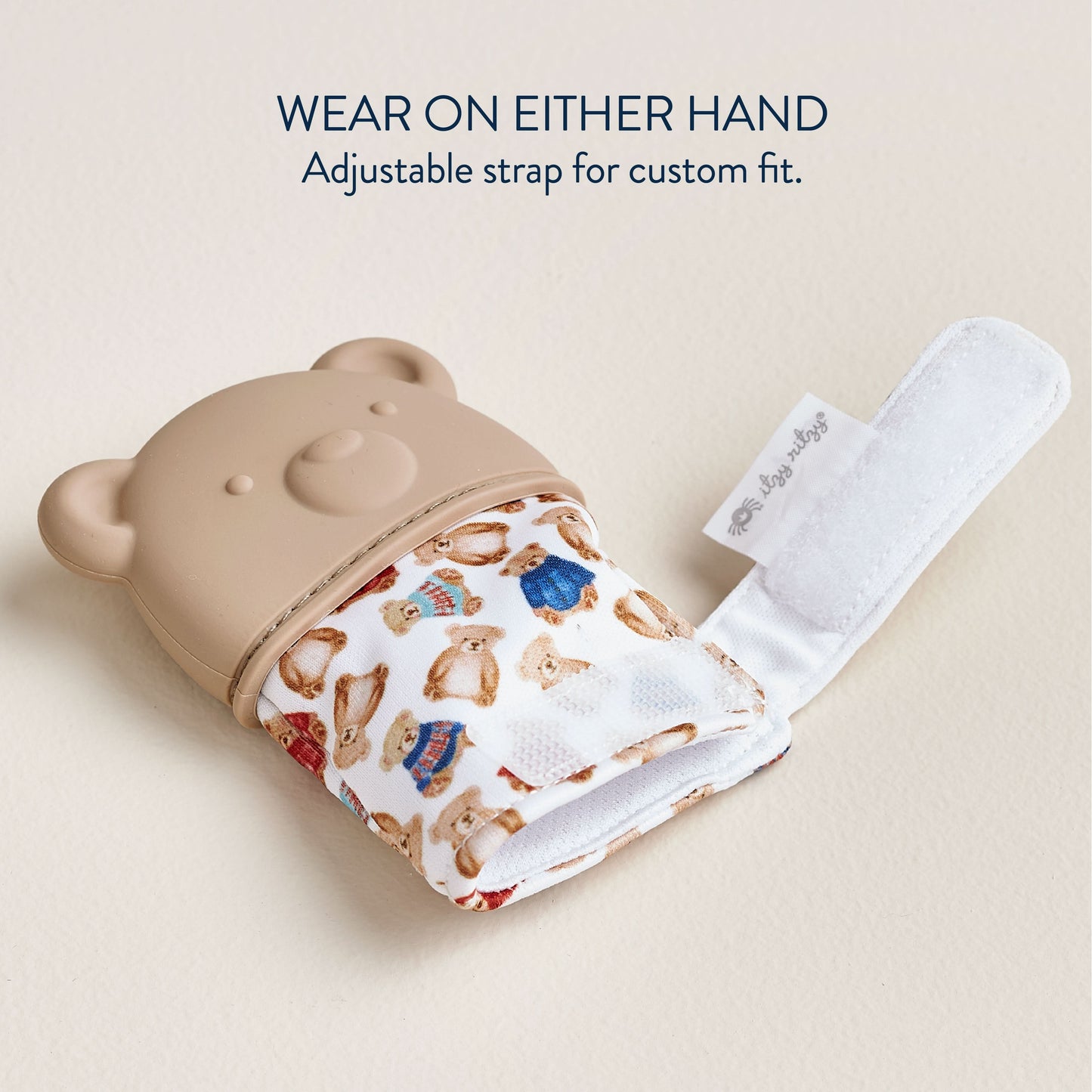 Itzy Mitt® Teething Mittens Classic Bears
