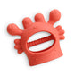 Bitzy Grip™ Silicone Teether Carl the Crab