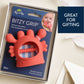 Bitzy Grip™ Silicone Teether Carl the Crab