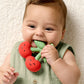 Comfort Crew™ Natural Rubber Latex Teether - Cherry