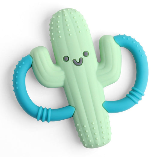 Chew Crew™ Silicone Handle Teether Cooper the Cactus