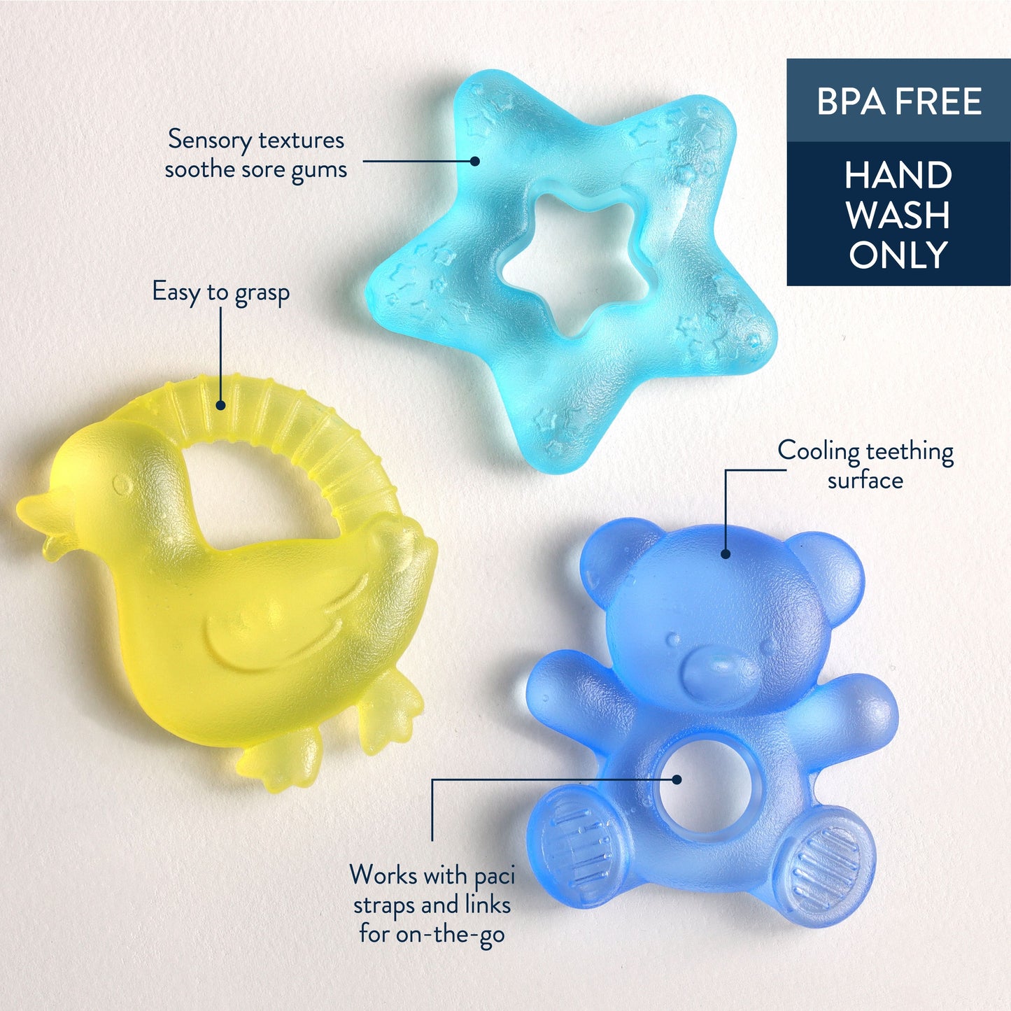 Cutie Coolers™ Teethers Itzy Ritzy® - Bear Coolers