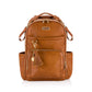 Boss Plus™ Large Diaper Bag Backpack Cognac