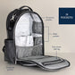 Boss Plus™ Large Diaper Bag Backpack Diaper Bag Itzy Ritzy® Noir