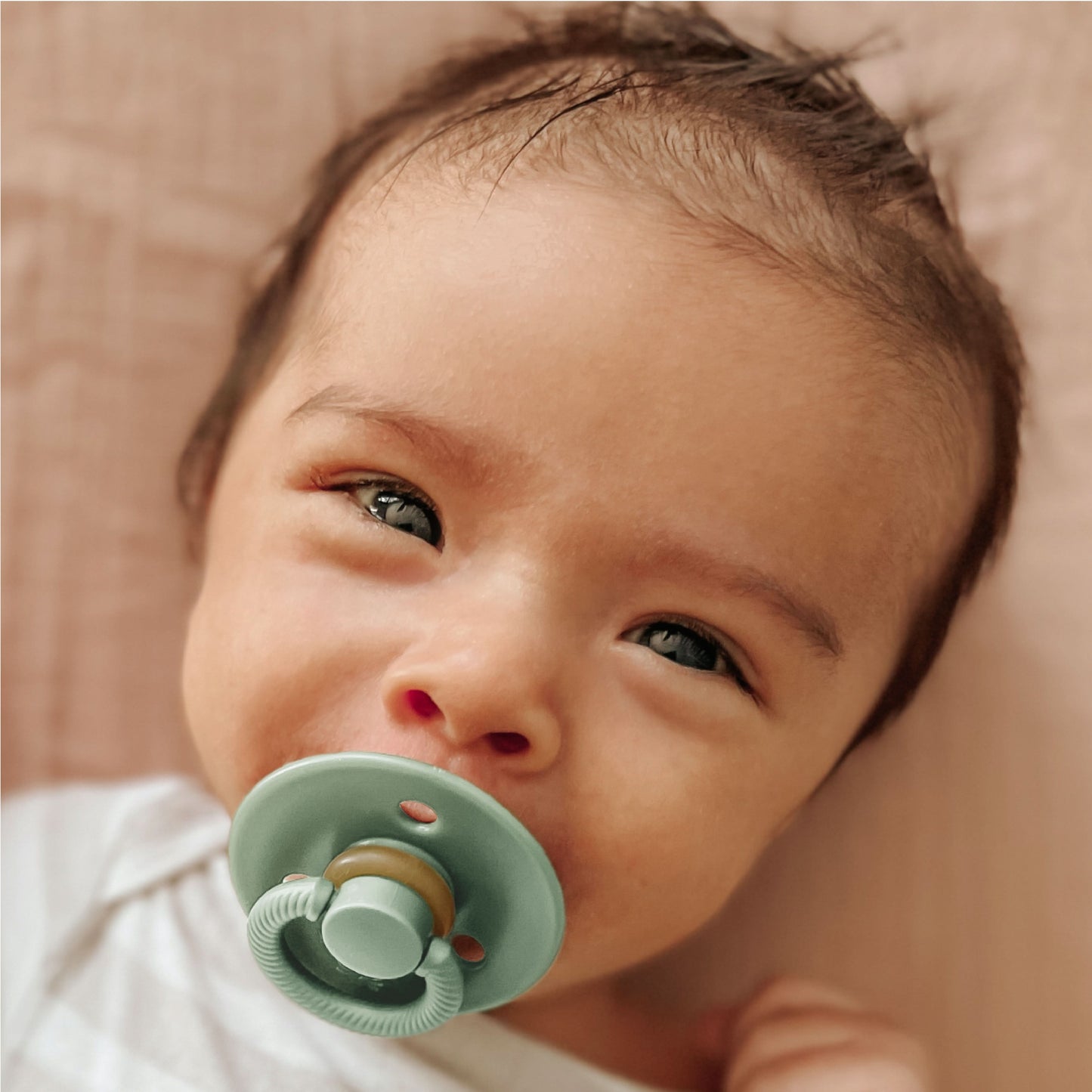 Itzy Soother™ Natural Rubber Pacifier - 0-6M  Succulent & Agave