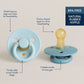 Itzy Soother™ Natural Rubber Pacifier - 6-18M Harbor & Coast
