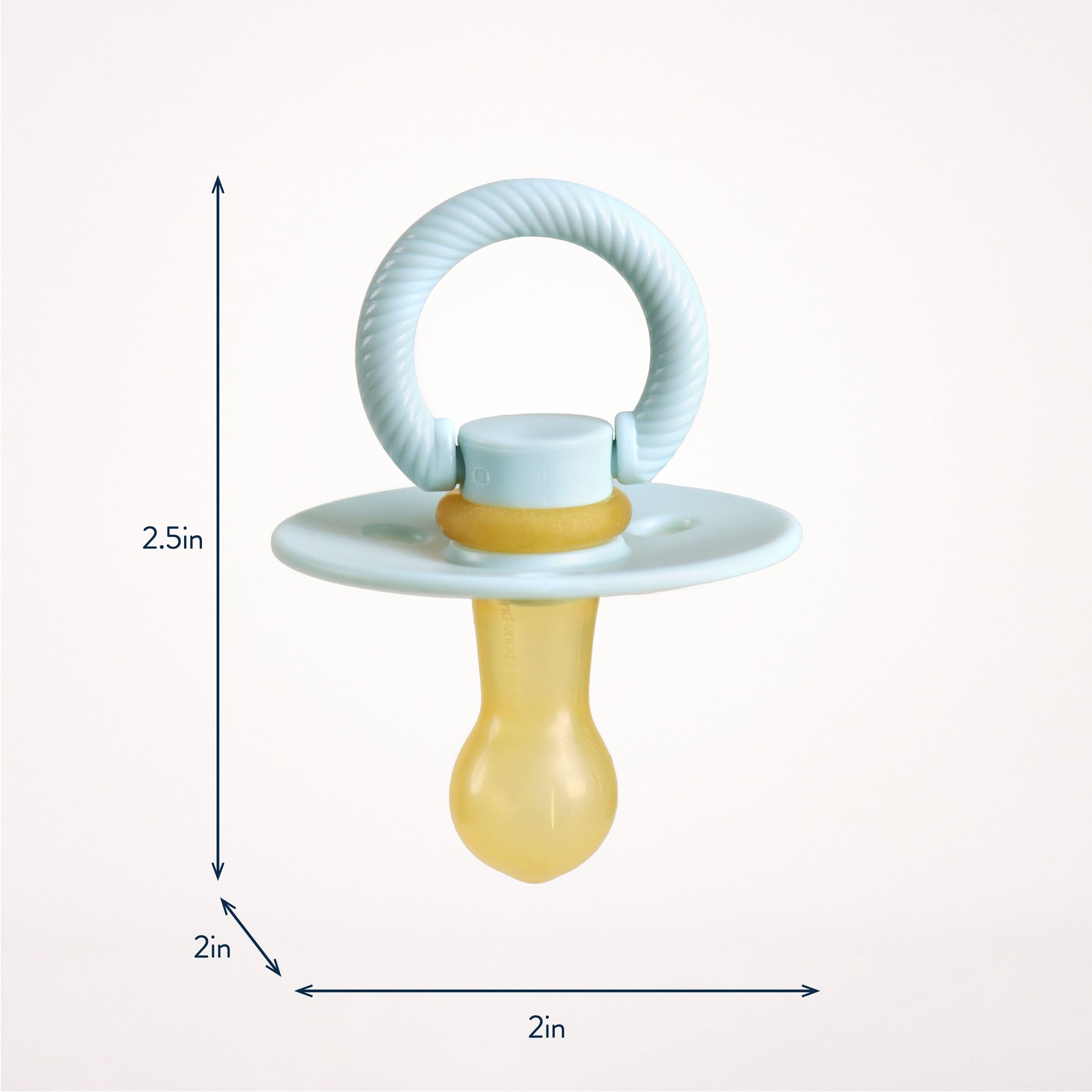 Itzy Soother™ Natural Rubber Pacifier - 6-18M Harbor & Coast