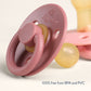 Itzy Soother™ Natural Rubber Pacifier - 6-18M Blossom & Rosewood