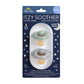 Itzy Soother™ Glow in the Dark Natural Rubber Pacifier - 0-6M Juniper and Steel