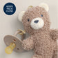 Bitzy Pal™ Natural Rubber Pacifier & Lovey Itzy Ritzy Bear