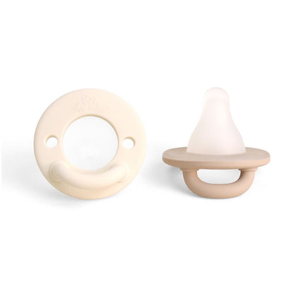 Latch & Soothe™ Breastlike Pacifier - Toast & Buttercream