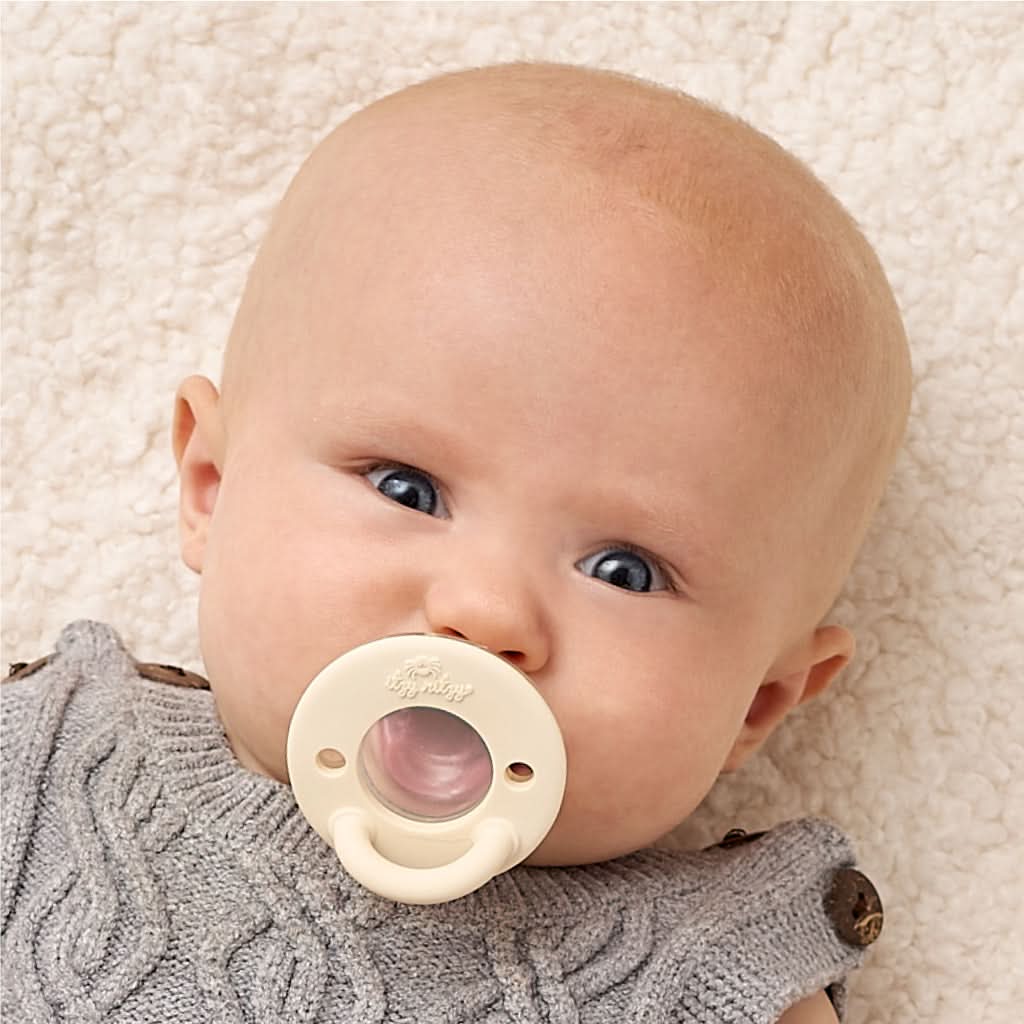 Latch & Soothe™ Breastlike Pacifier - Toast & Buttercream