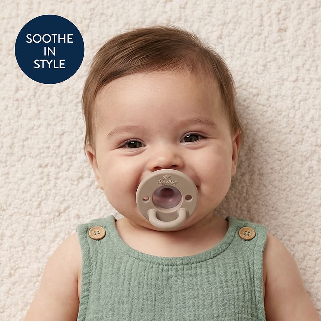 Latch & Soothe™ Breastlike Pacifier - Toast & Buttercream