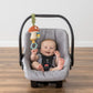 Bitzy Bespoke™ Ritzy Jingle Attachable Travel Toy Toy Itzy Ritzy Mushroom