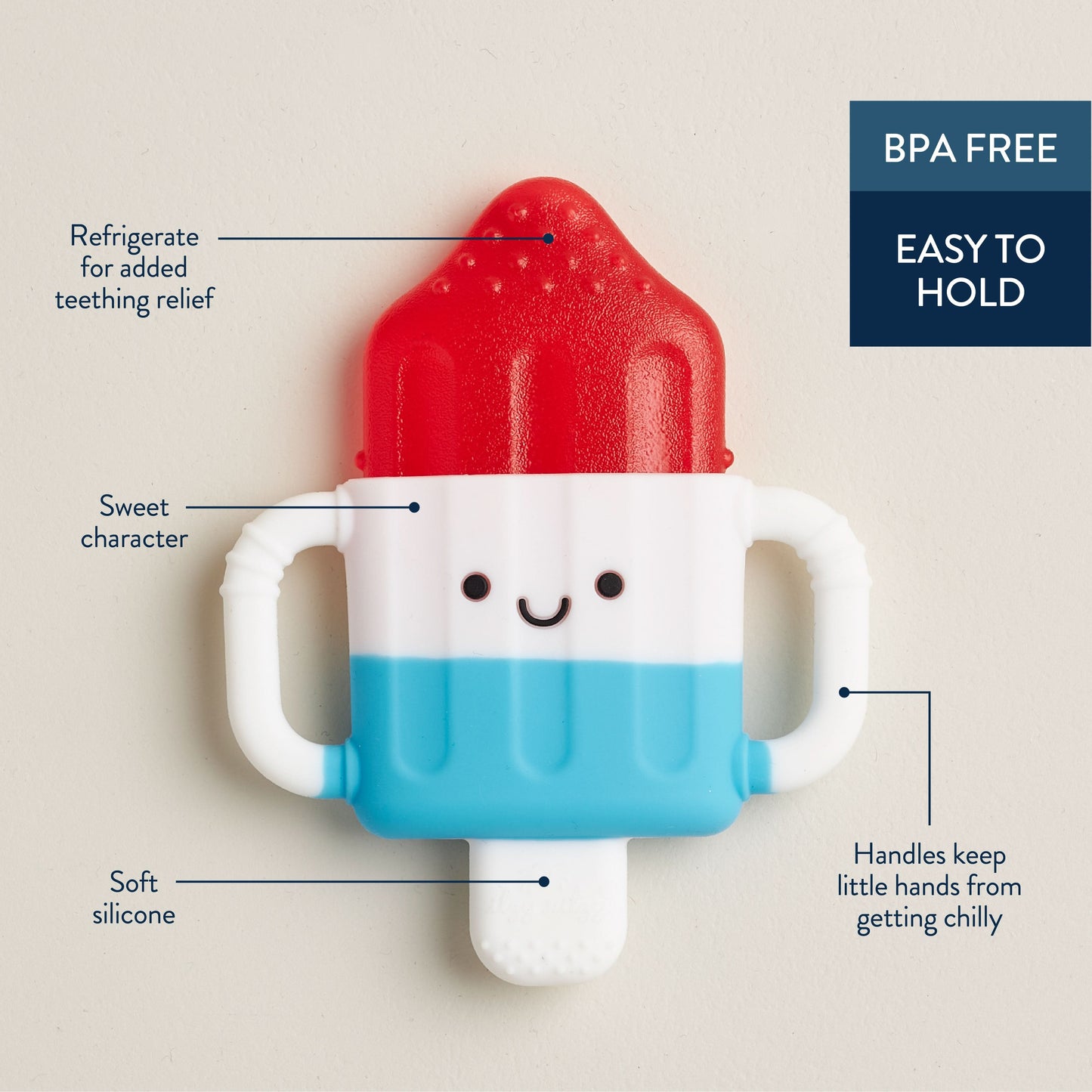 Itzy Cool™ Cold Teether - Hero Pop