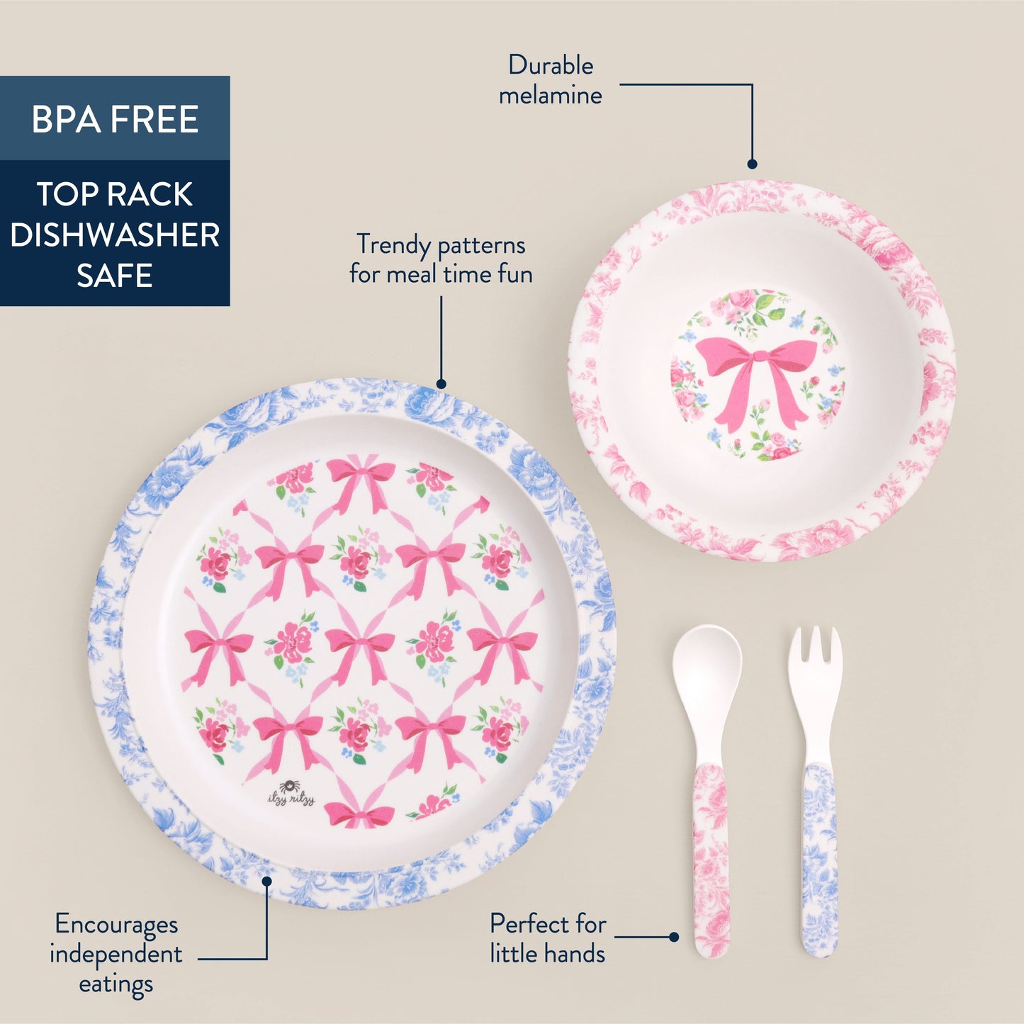 Itzy Bistro™ - Ribbons & Roses