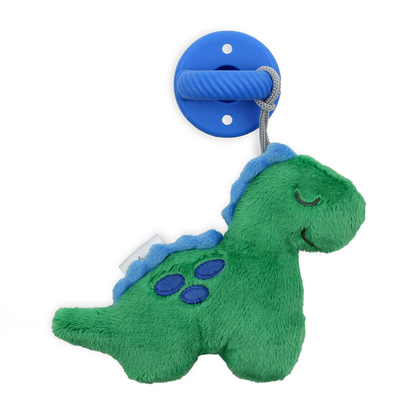 Sweetie Pal™ - Pacifier & Stuffed Animal Pacifiers & Loveys Itzy Ritzy® James the Dino