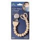 Itzy Paci Strap™ - Beaded Pacifier Clip Pacifiers & Loveys Itzy Ritzy Toast