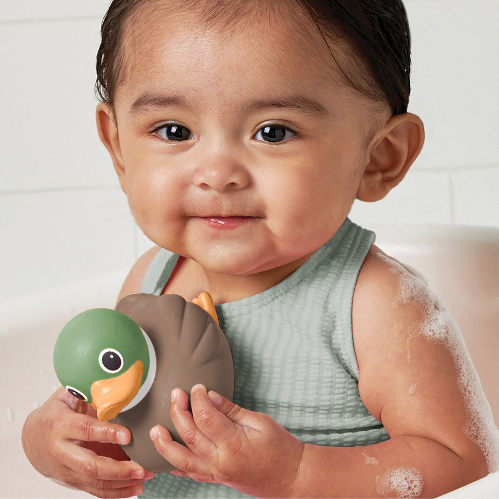 Itzy Ducky Family™ Bath Toy Set Mallard Family