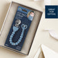 Itzy Paci Strap™ - Beaded Pacifier Clip Pacifiers & Loveys Itzy Ritzy Blue Beaded Clip